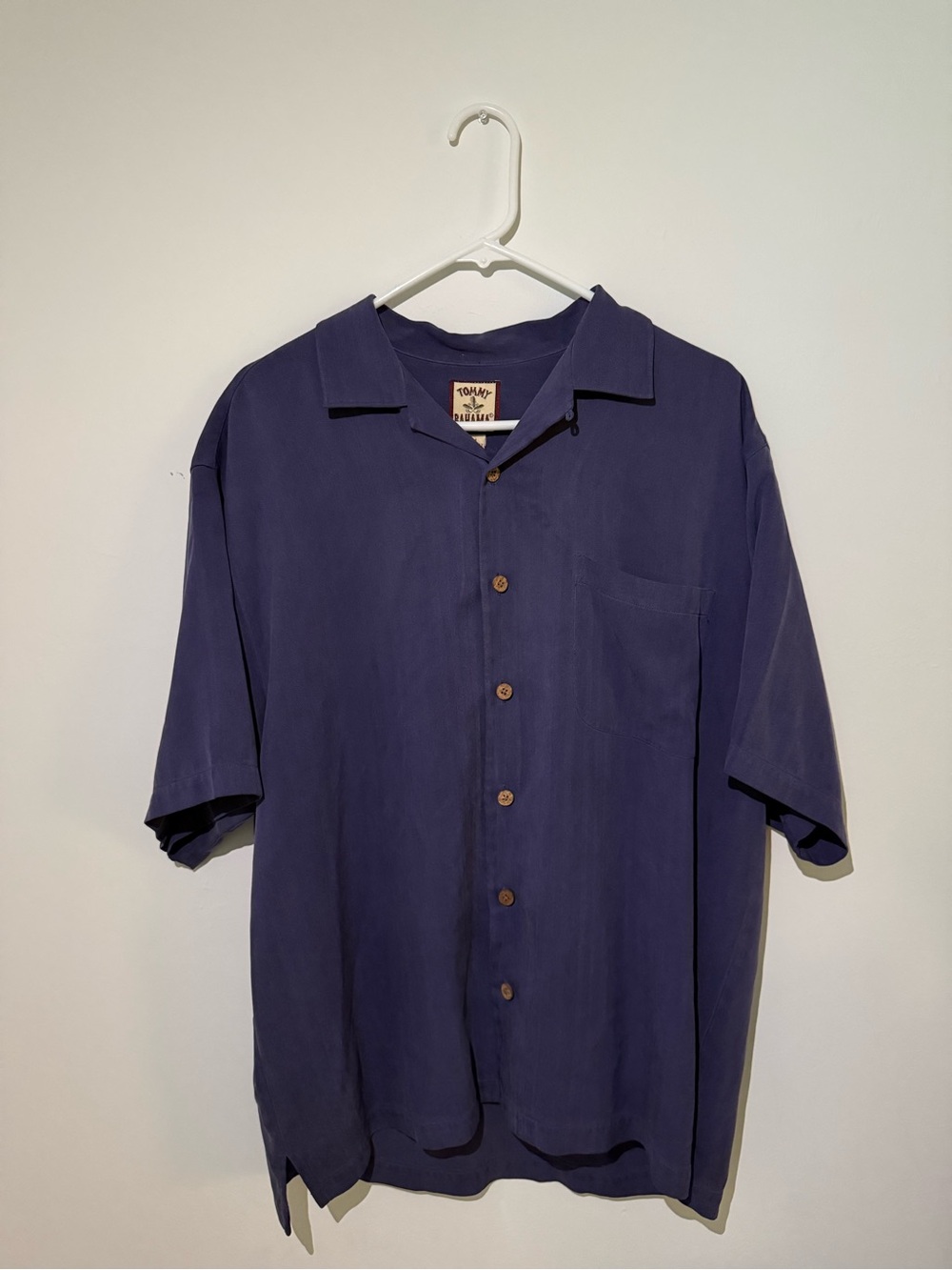 Tommy Bahama 100% Silk Button Down